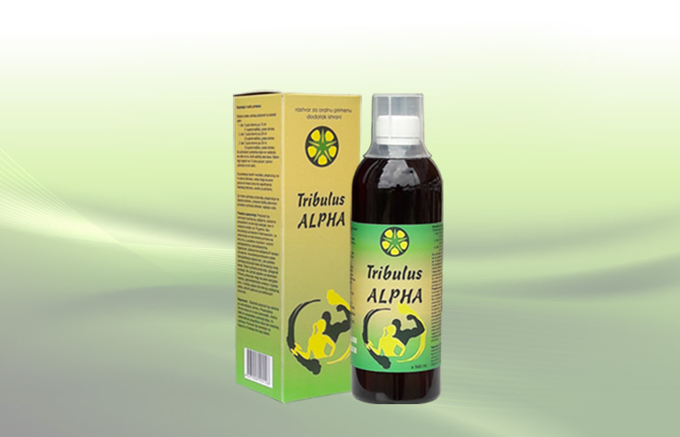 Boca prirodnog dodatka Tribulus Alpha