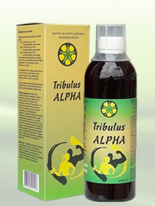 Boca prirodnog suplementa Tribulus alpha