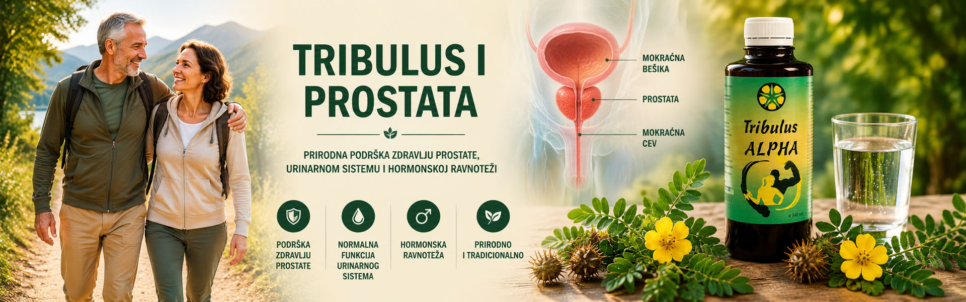 Tribulus i prostata – zdravlje prostate i urinarni sistem muškarca