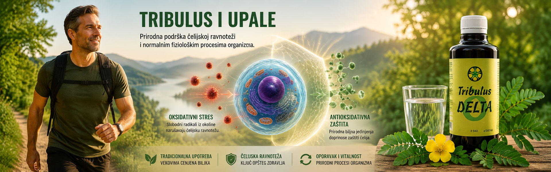 Tribulus i upale – povezanost oksidativnog stresa i prirodnih regulatornih procesa organizma