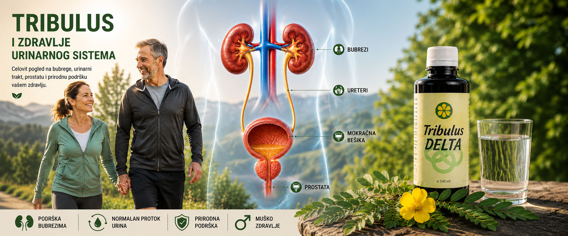 Tribulus i zdravlje urinarnog sistema – kompletan vodič